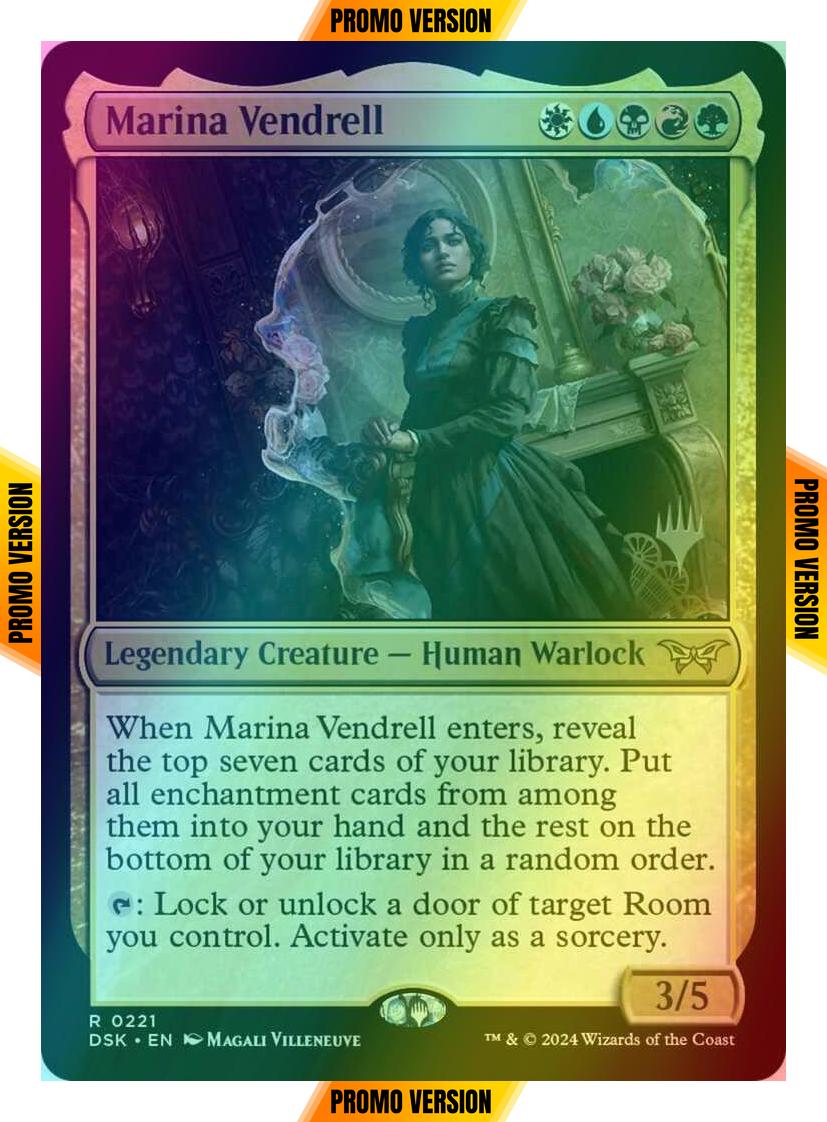 Marina Vendrell [221p] [Promo Pack] [Duskmourn: House of Horror: Promos] [Foil]
