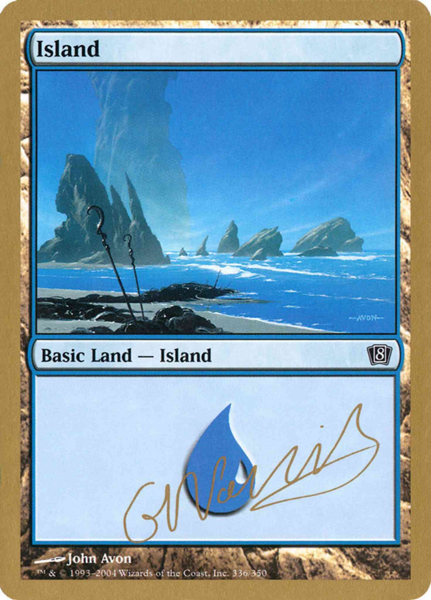 Island [gn336] [336] [World Championship Decks 2004] [Non-Foil]