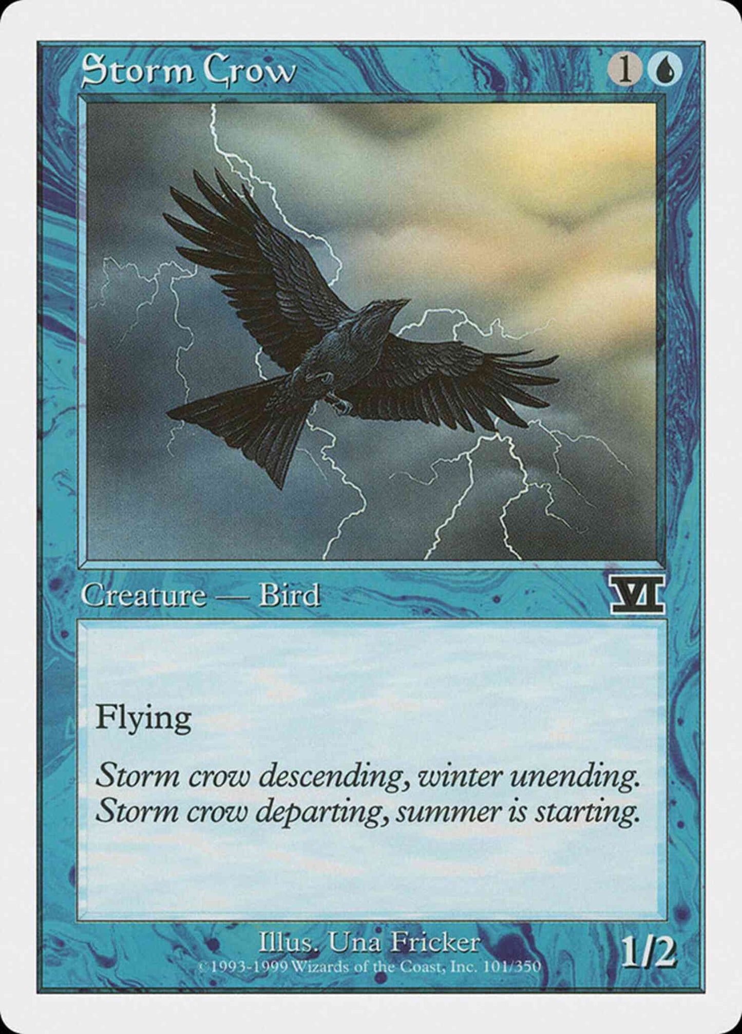 Storm Crow [101] [Classic Sixth Edition] [Non-Foil]