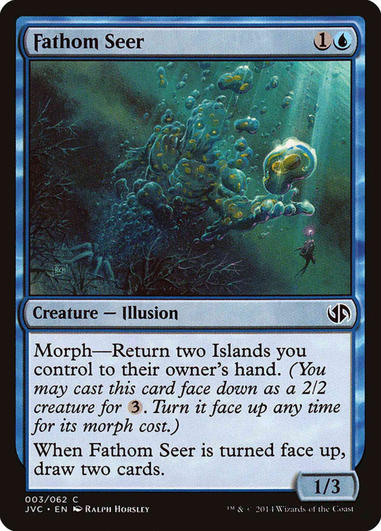 Fathom Seer [3] [Duel Decks Anthology: Jace vs. Chandra] [Non-Foil]