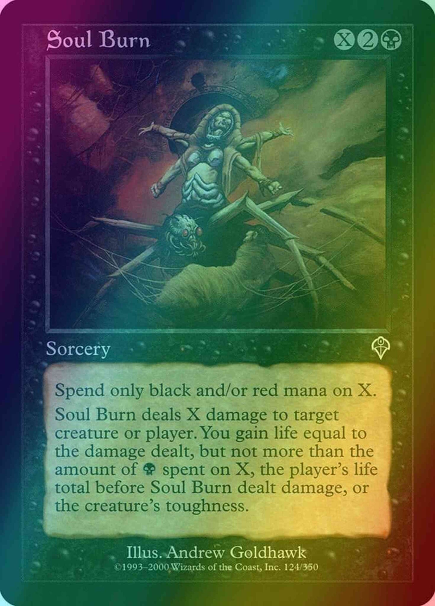 Soul Burn [124] [Invasion] [Foil]