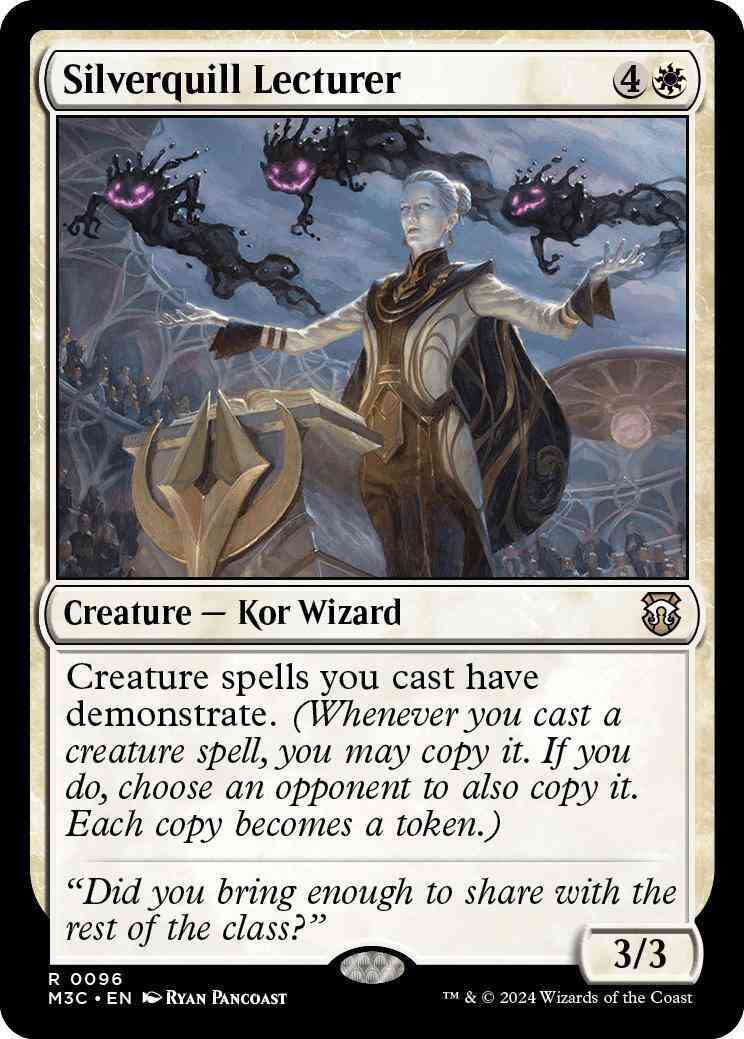 Silverquill Lecturer [96] [Modern Horizons 3: Commander] [Non-Foil]