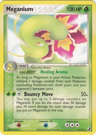 Meganium - Theme Deck - 9/115 - Rare [ex10-9] [Non-Holo]