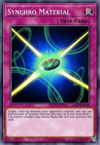 Synchro Material - DP10-EN030 - Super Rare - 1st Edition