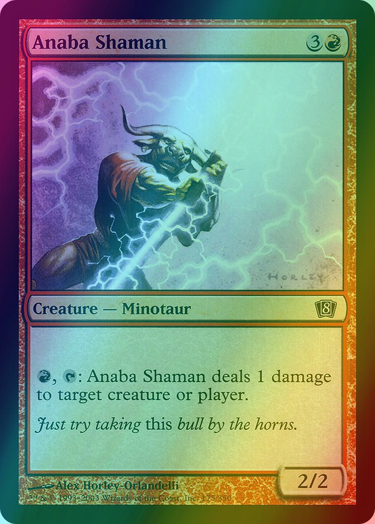 Anaba Shaman [175x] [Eighth Edition] [Foil]