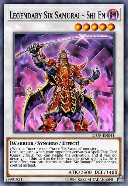 Legendary Six Samurai - Shi En - RYMP-ENSE1 - Super Rare - Limited