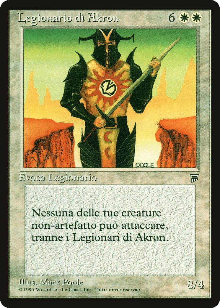 Akron Legionnaire - Italian [1] [Legends: Italian] [Non-Foil]