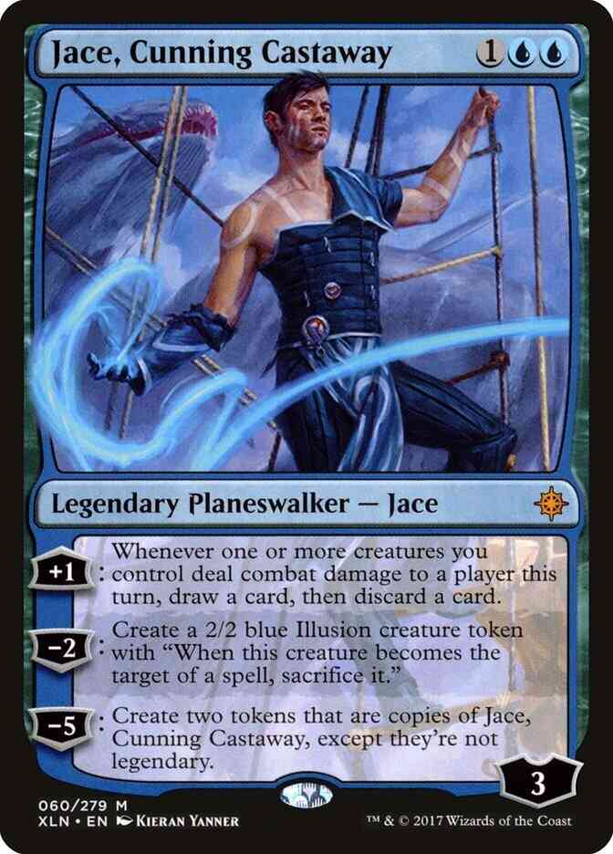 Jace, Cunning Castaway [60] [Ixalan] [Non-Foil]