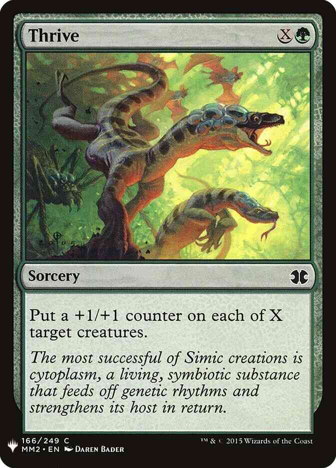Thrive [MM2-166] [The List] [Non-Foil]