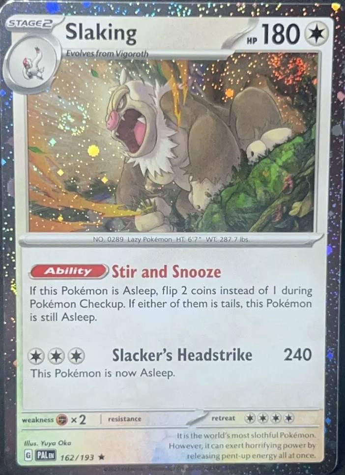 Slaking - 162/193 - Promo [Triple Whammy Tin] [sv02msp-162] [Cosmos Holo]