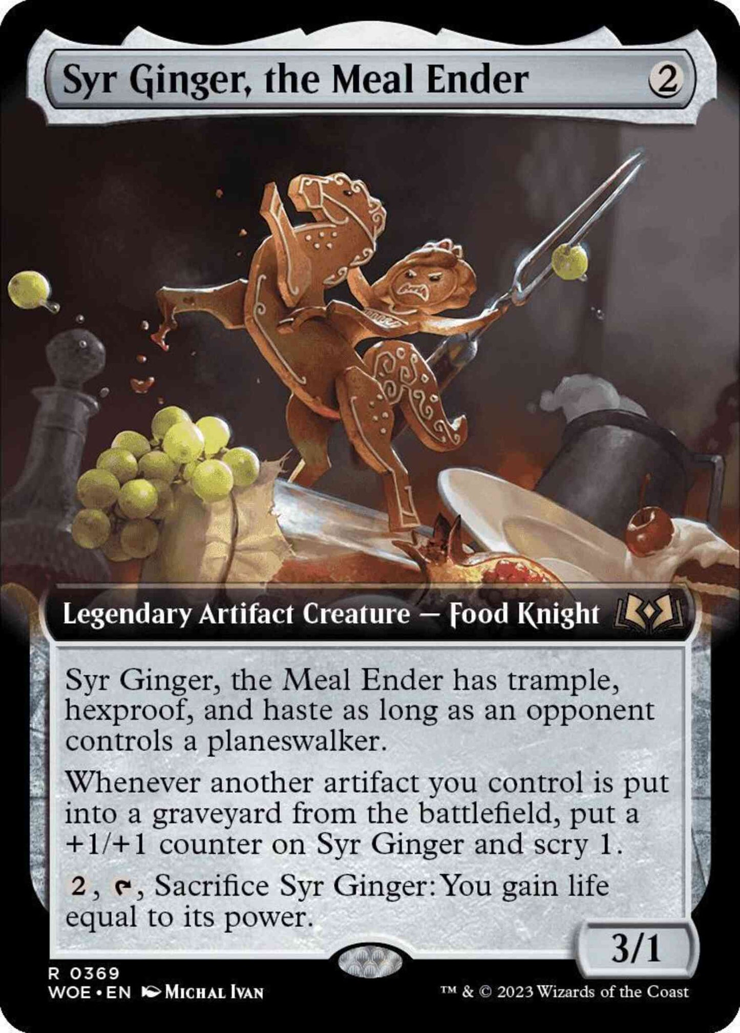 Syr Ginger, the Meal Ender [369] [Extended Art] [Wilds of Eldraine] [Non-Foil]