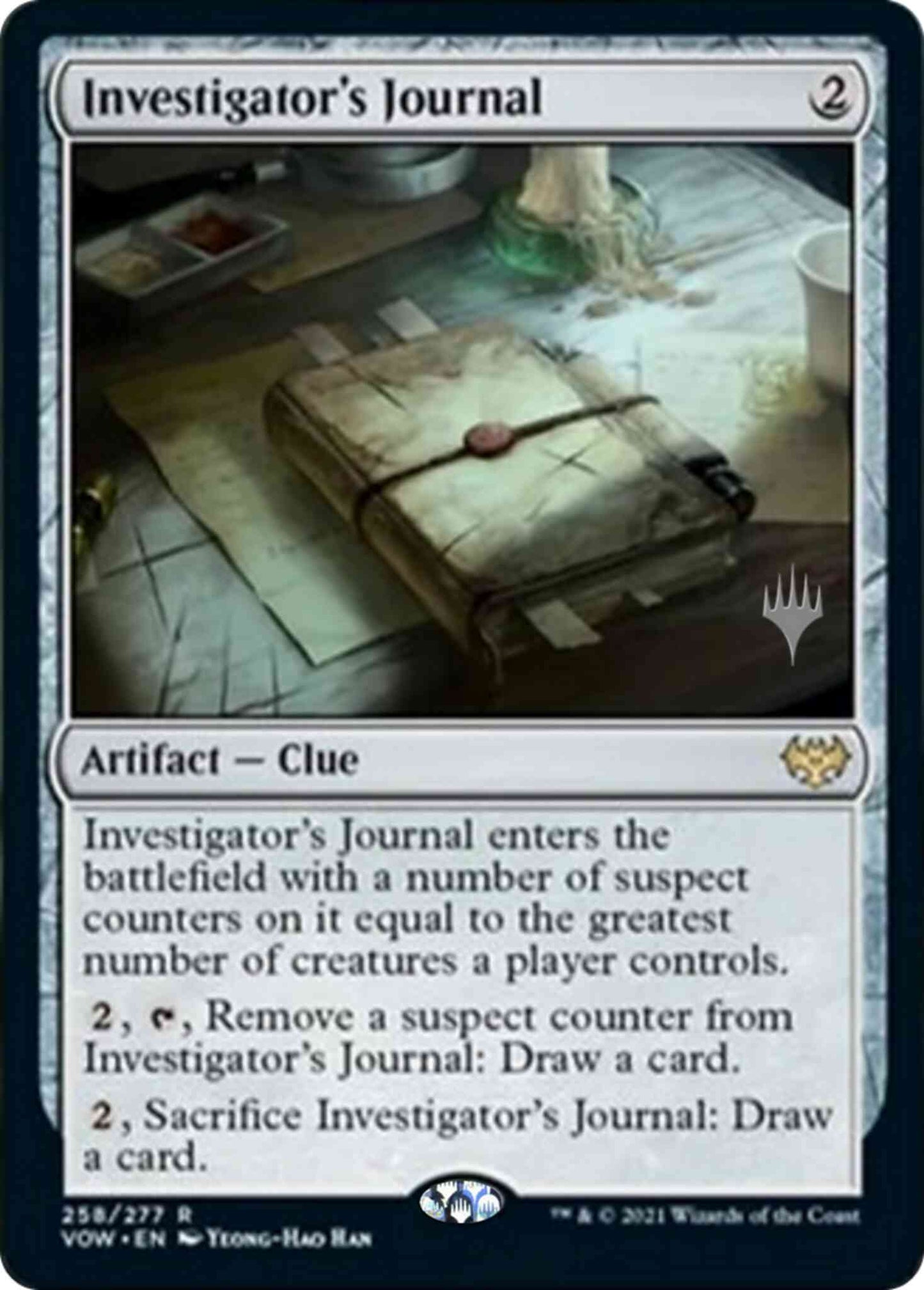 Investigator's Journal [Promo Pack] [258p] [Innistrad: Crimson Vow Promos] [Non-Foil]