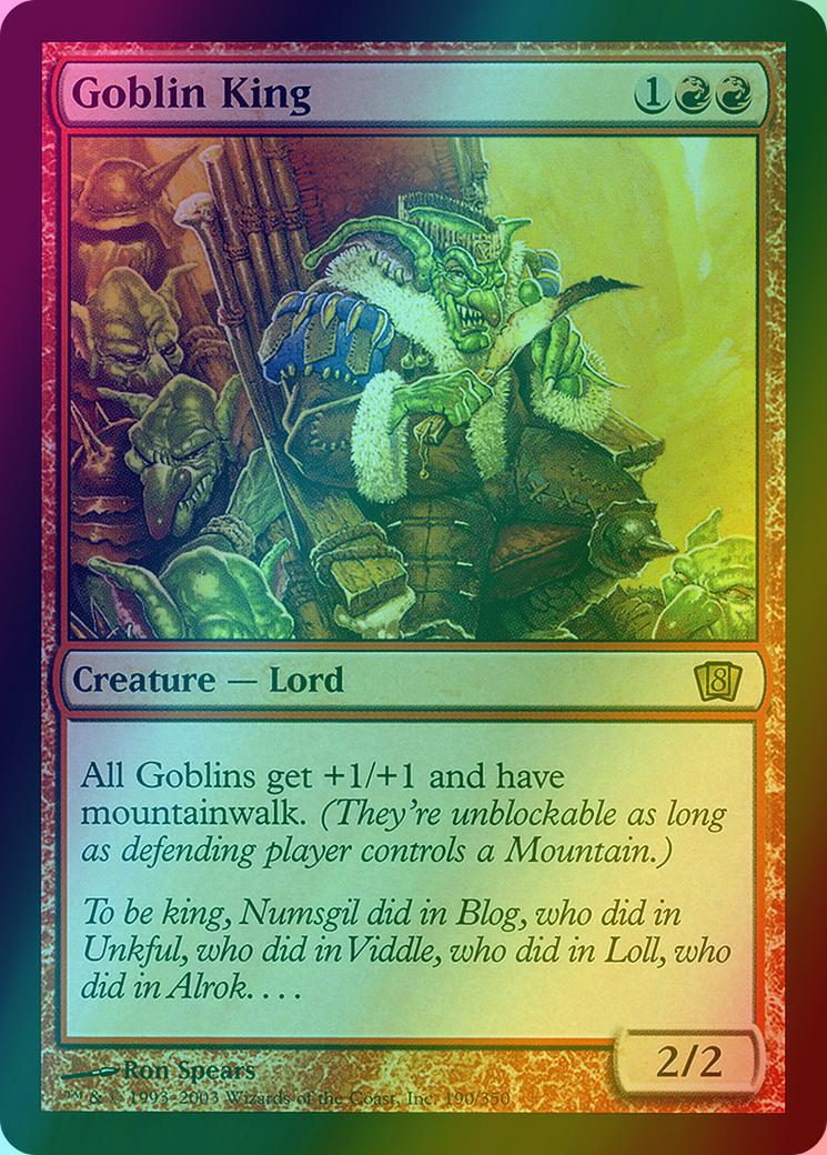 Goblin King [190x] [Eighth Edition] [Foil]