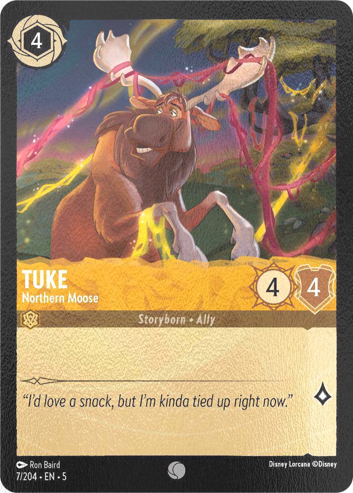 Tuke - Northern Moose - 7/204 [Shimmering Skies] [Cold Foil]