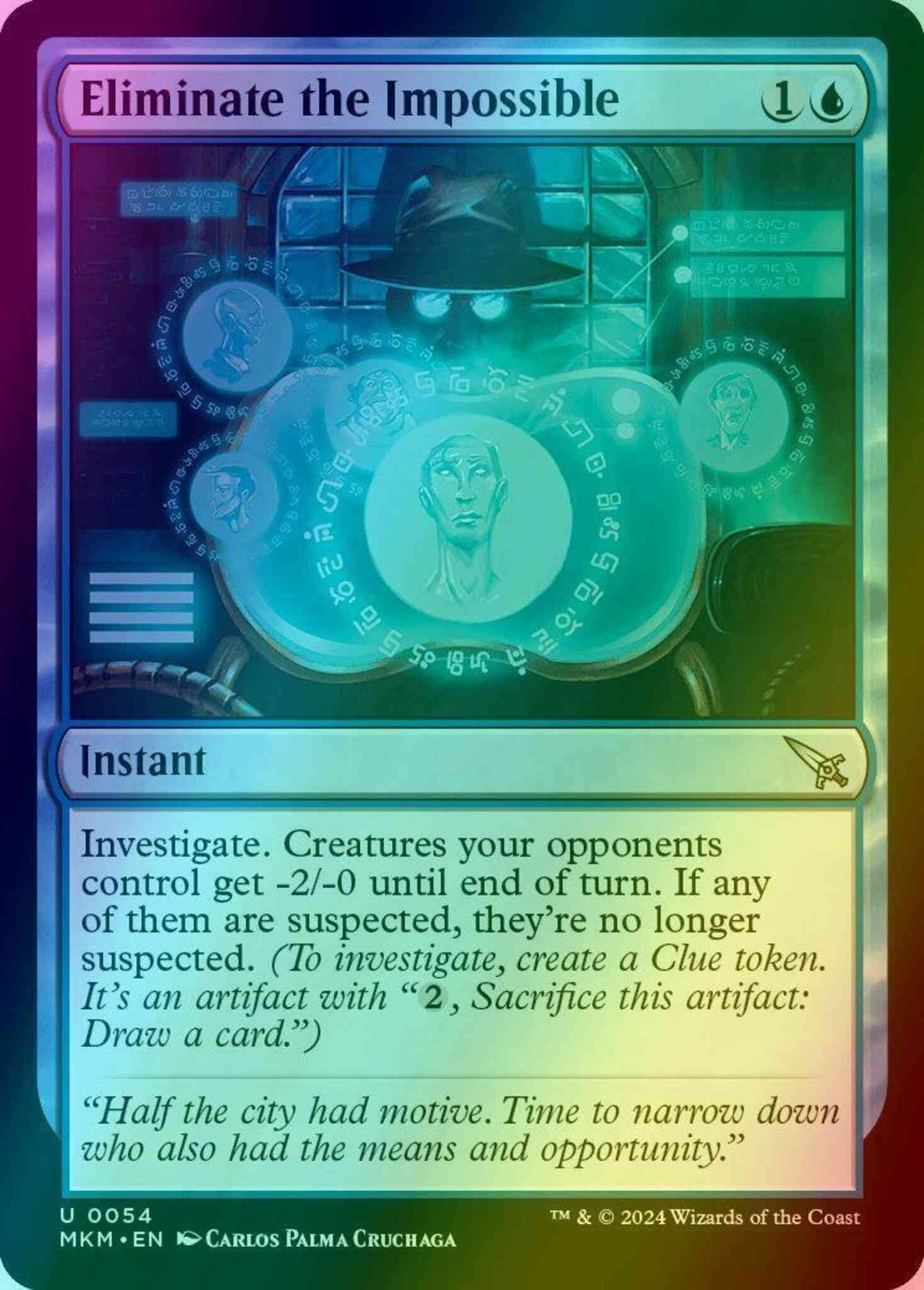 Eliminate the Impossible [54] [Murders at Karlov Manor] [Foil]