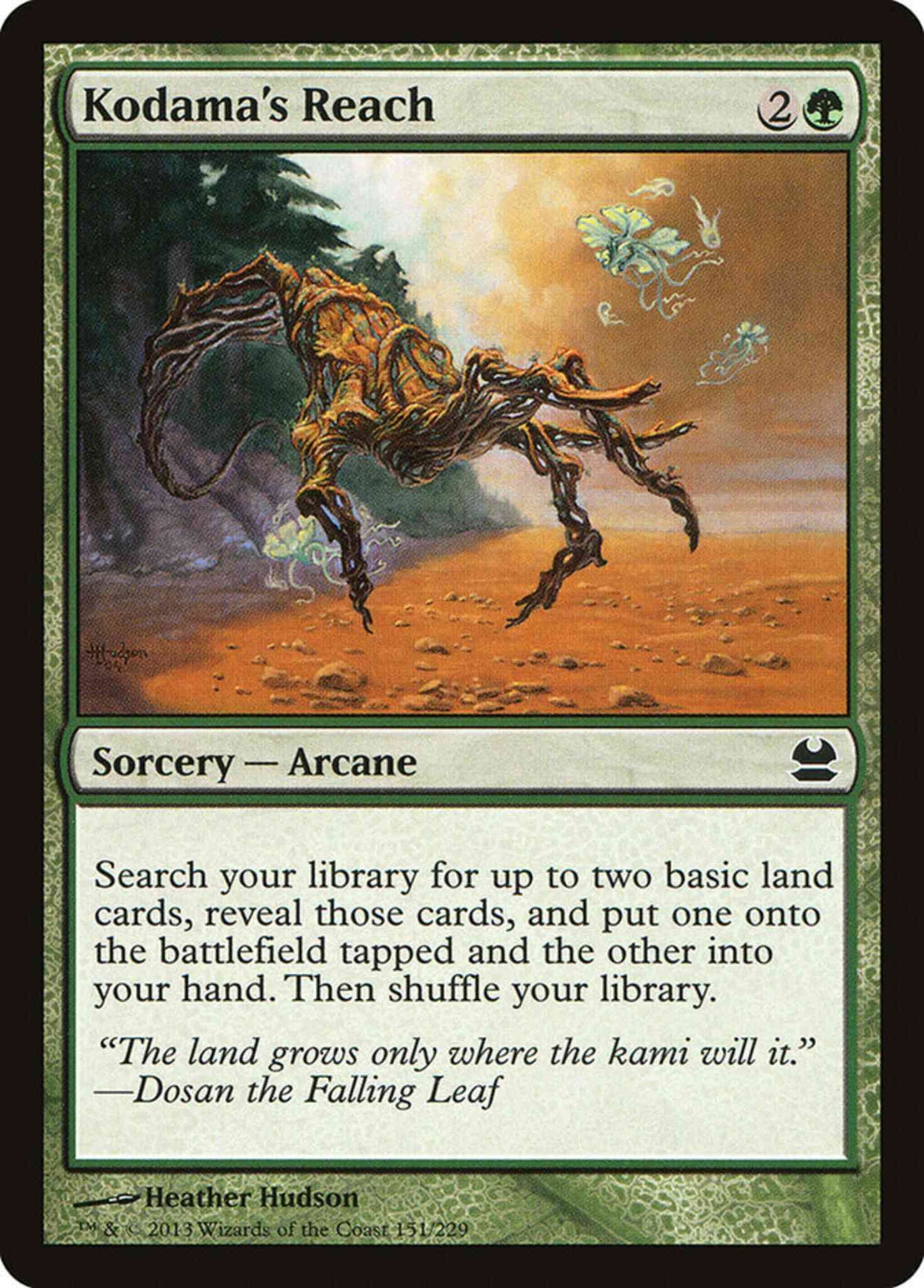 Kodama's Reach [151] [Modern Masters] [Non-Foil]