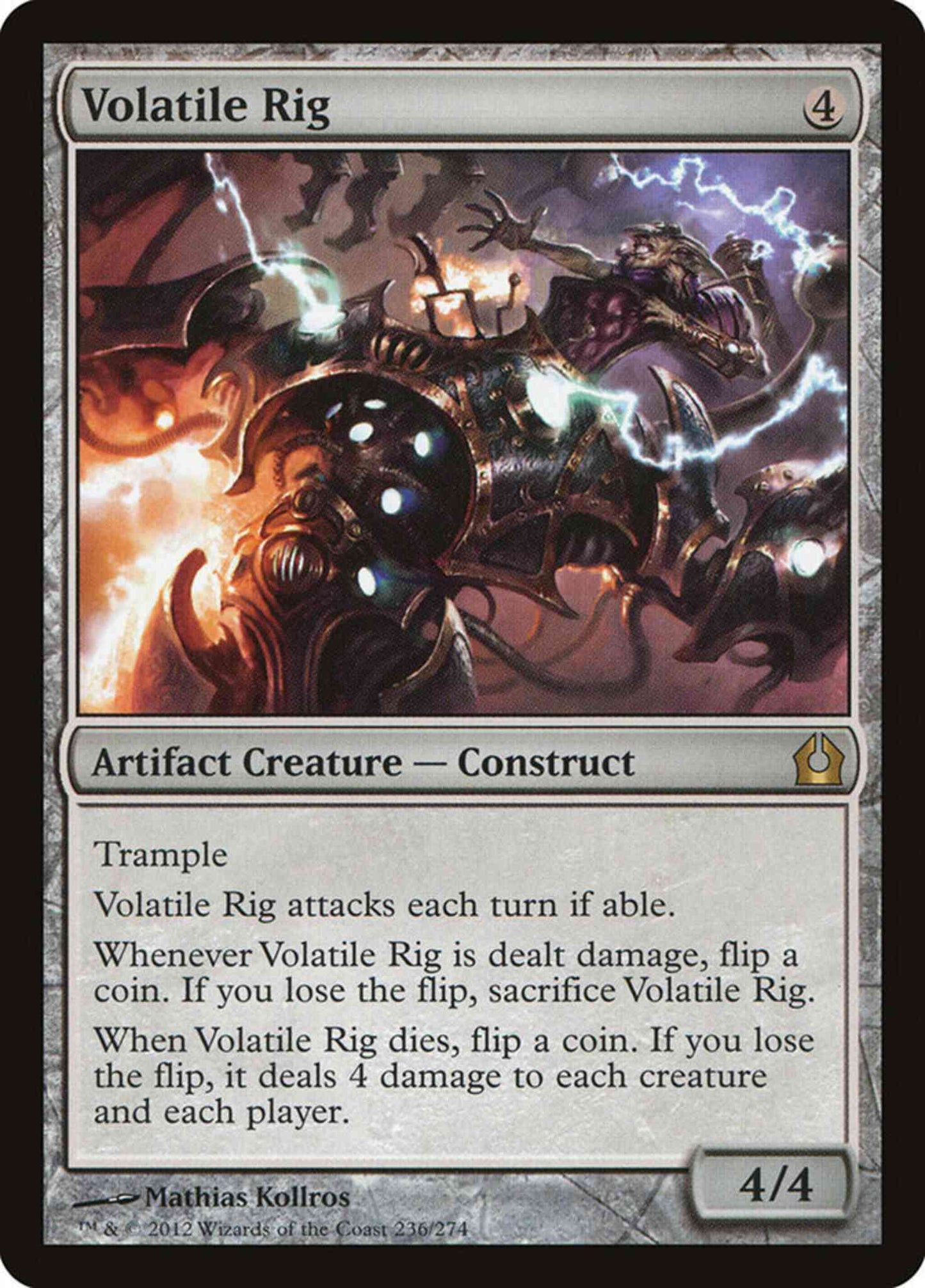 Volatile Rig [236] [Return To Ravnica] [Non-Foil]