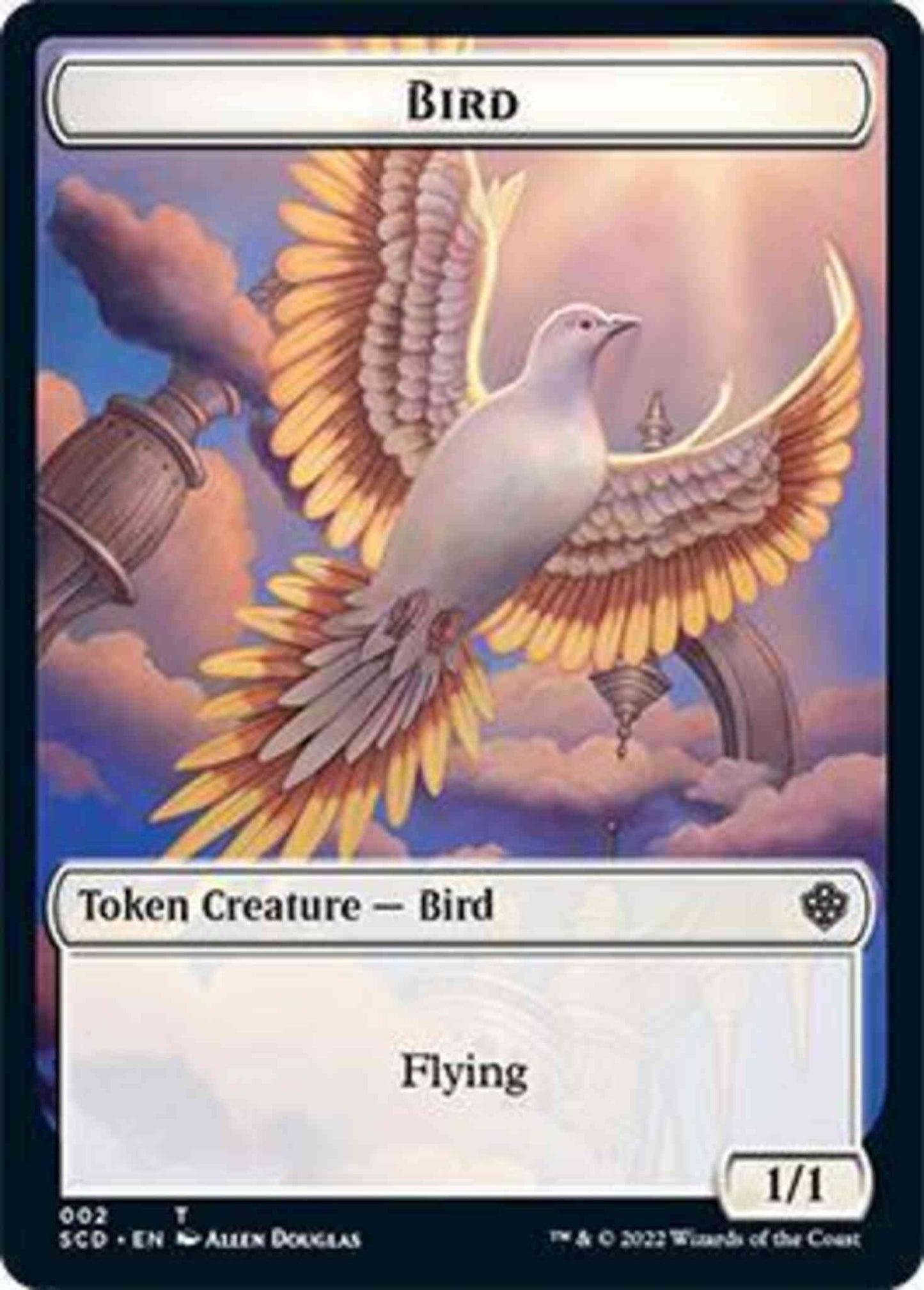 Bird Token (02) // Faerie Token (10) [Starter Commander Decks: Tokens] [Non-Foil]