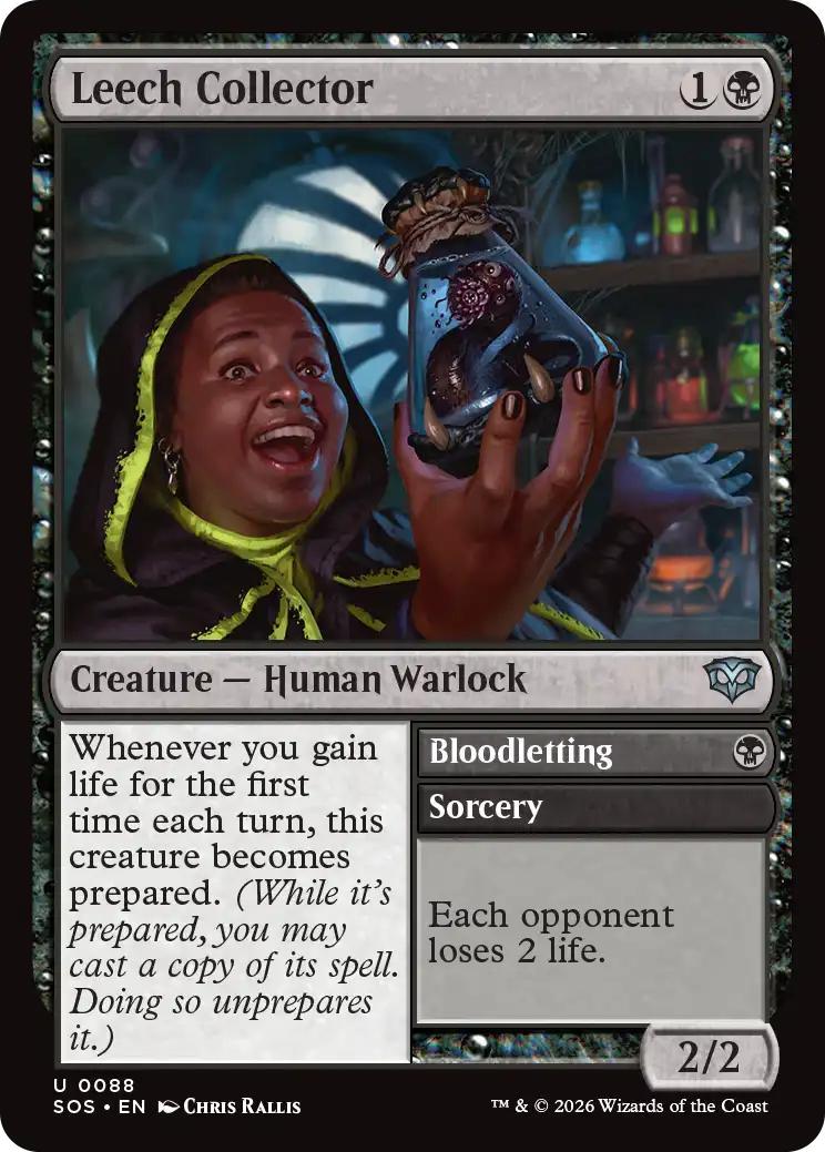Leech Collector // Bloodletting [88] [Secrets of Strixhaven] [Non-Foil]