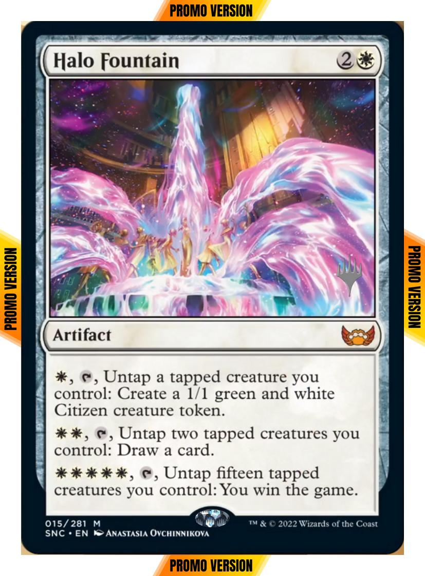 Halo Fountain [Promo Pack] [15p] [Streets of New Capenna: Promos] [Non-Foil]