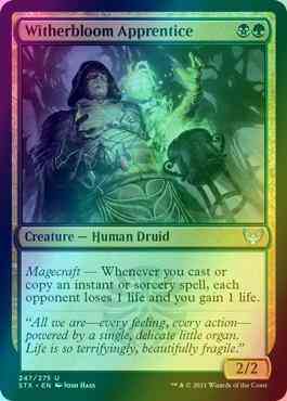 Witherbloom Apprentice [247] [Strixhaven: School of Mages] [Foil]