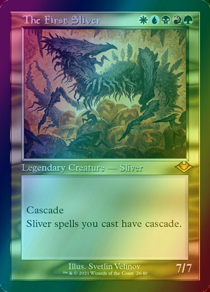 The First Sliver [26] [Retro Frame] [Modern Horizons 1 Timeshifts] [Foil]