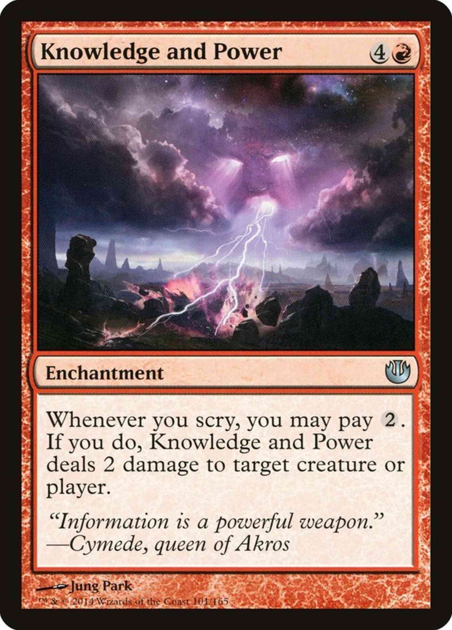 Knowledge and Power [101] [Journey into Nyx] [Non-Foil]