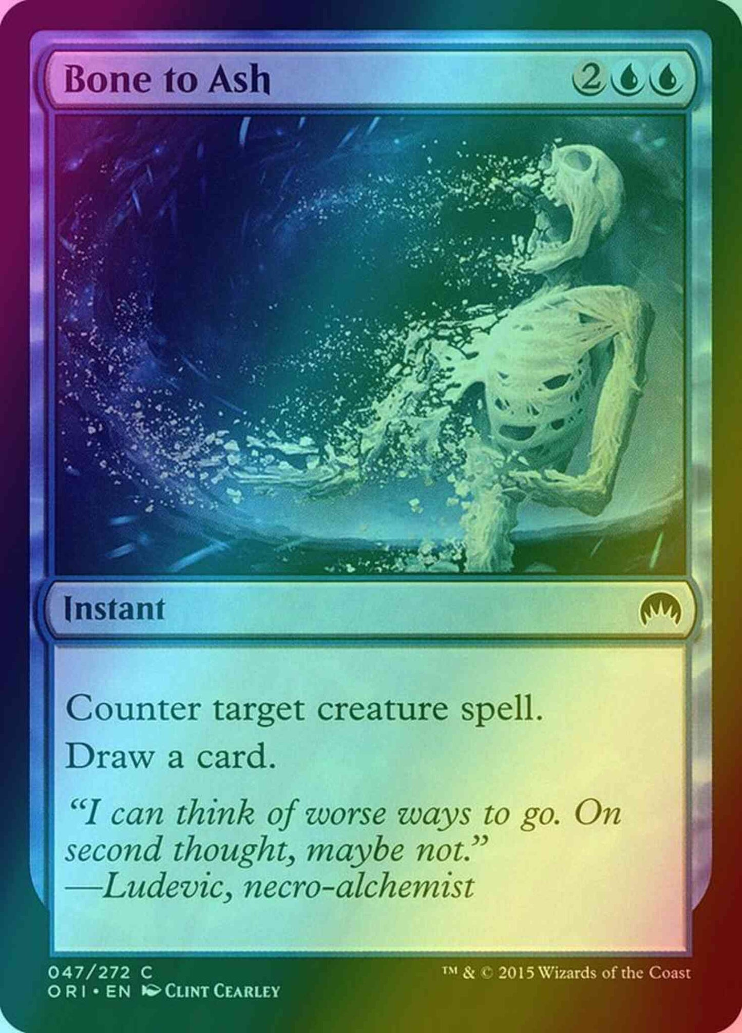 Bone to Ash [47] [Magic Origins] [Foil]