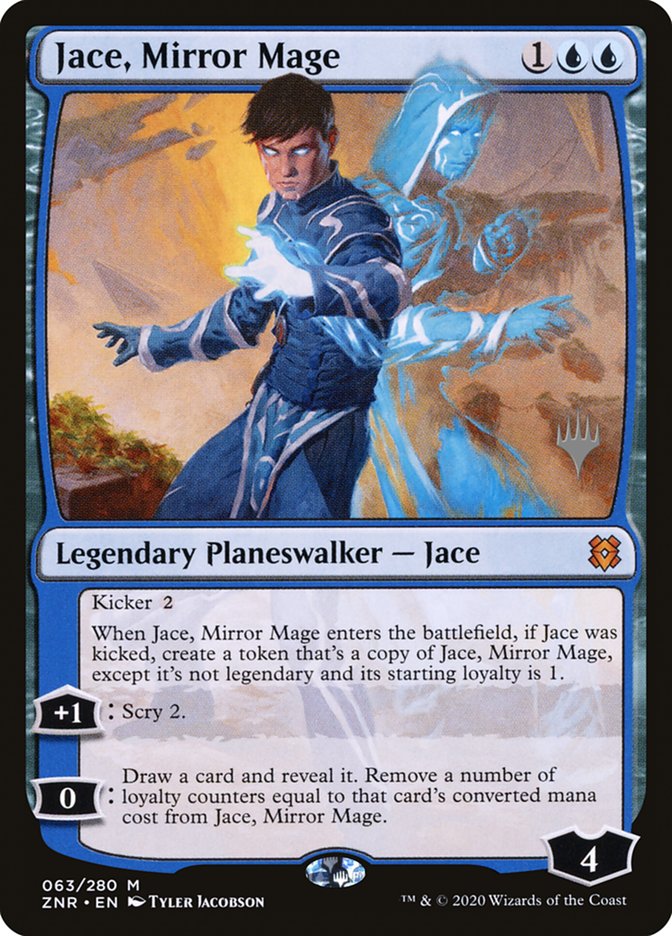 Jace, Mirror Mage [Promo Pack] [63p] [Zendikar Rising Promos] [Non-Foil]