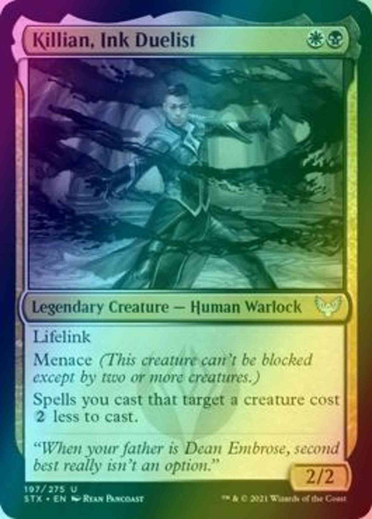 Killian, Ink Duelist [197] [Strixhaven: School of Mages] [Foil]