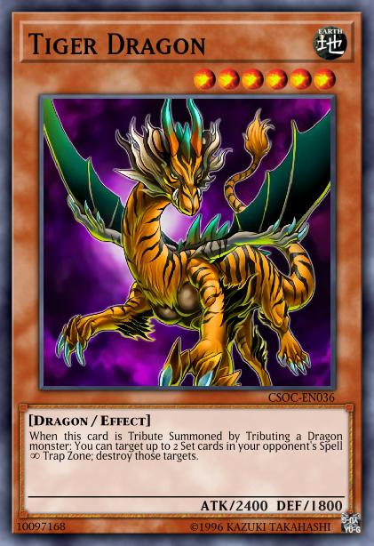 Tiger Dragon - CSOC-EN036 - Rare - Unlimited