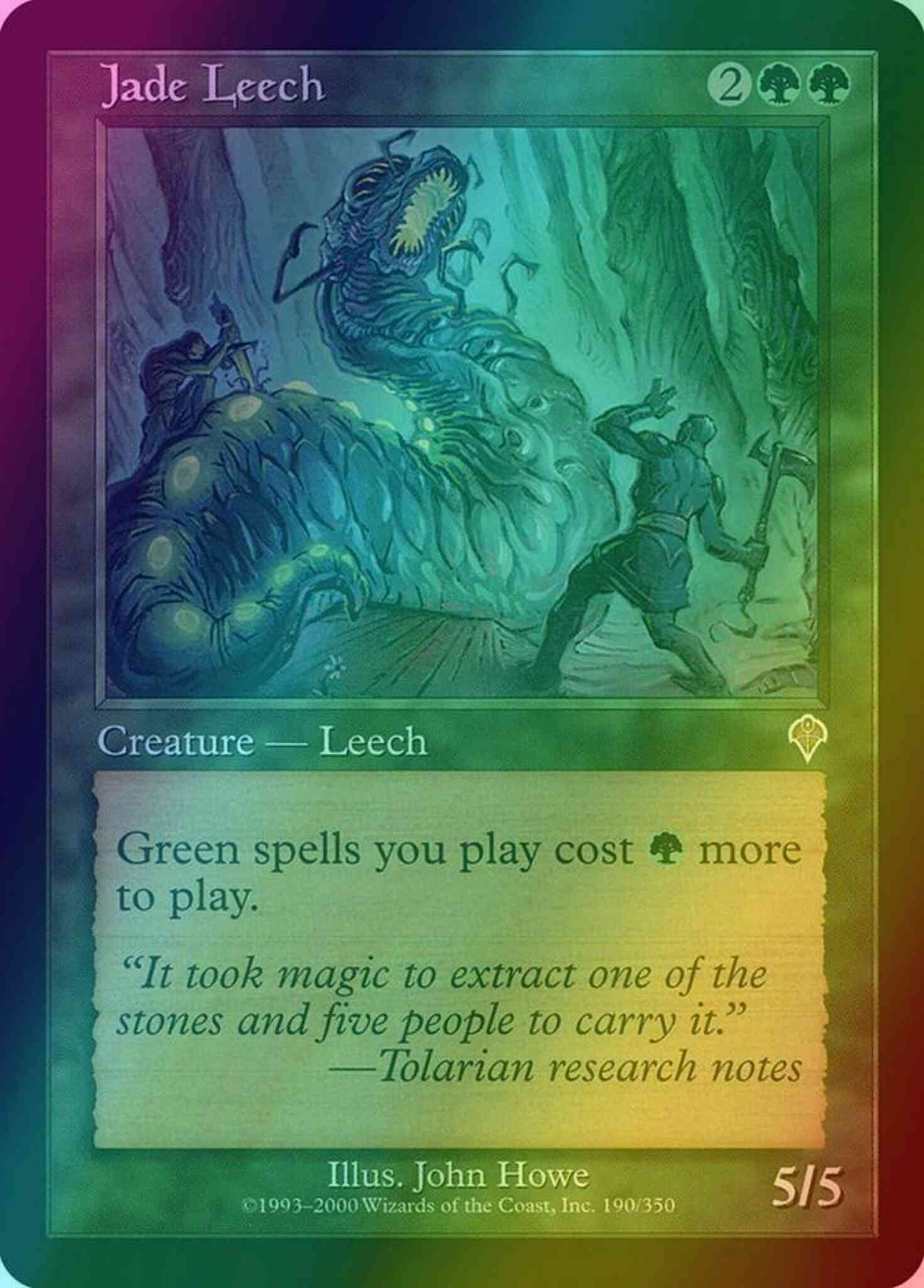 Jade Leech [190] [Invasion] [Foil]