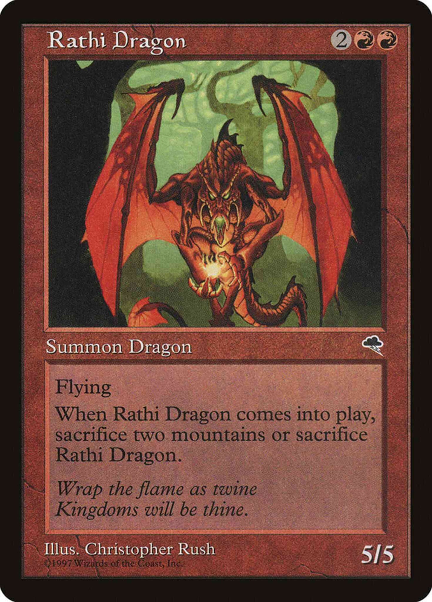 Rathi Dragon [196] [Tempest] [Non-Foil]