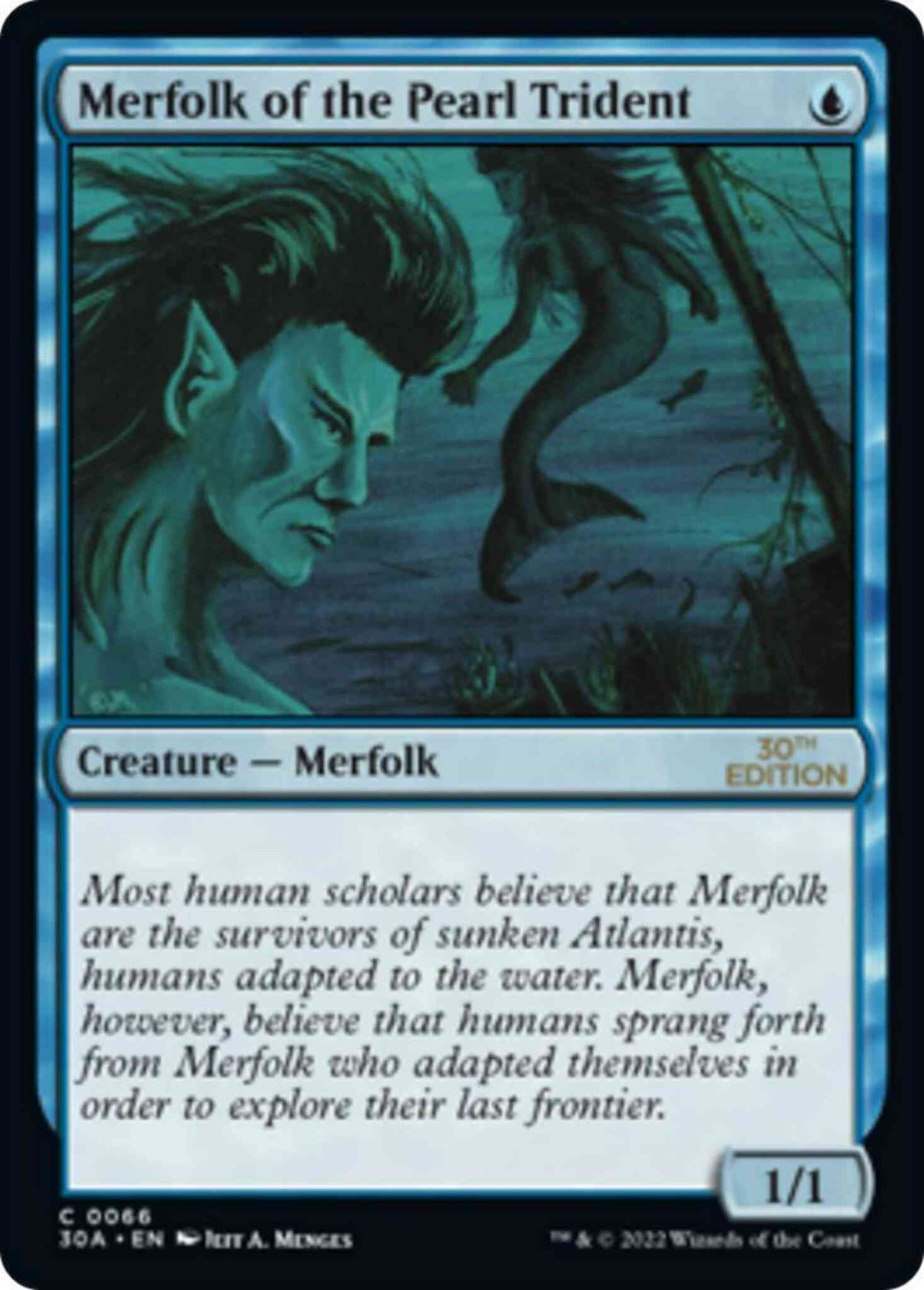 Merfolk of the Pearl Trident [66] [30th Anniversary Edition] [Non-Foil]
