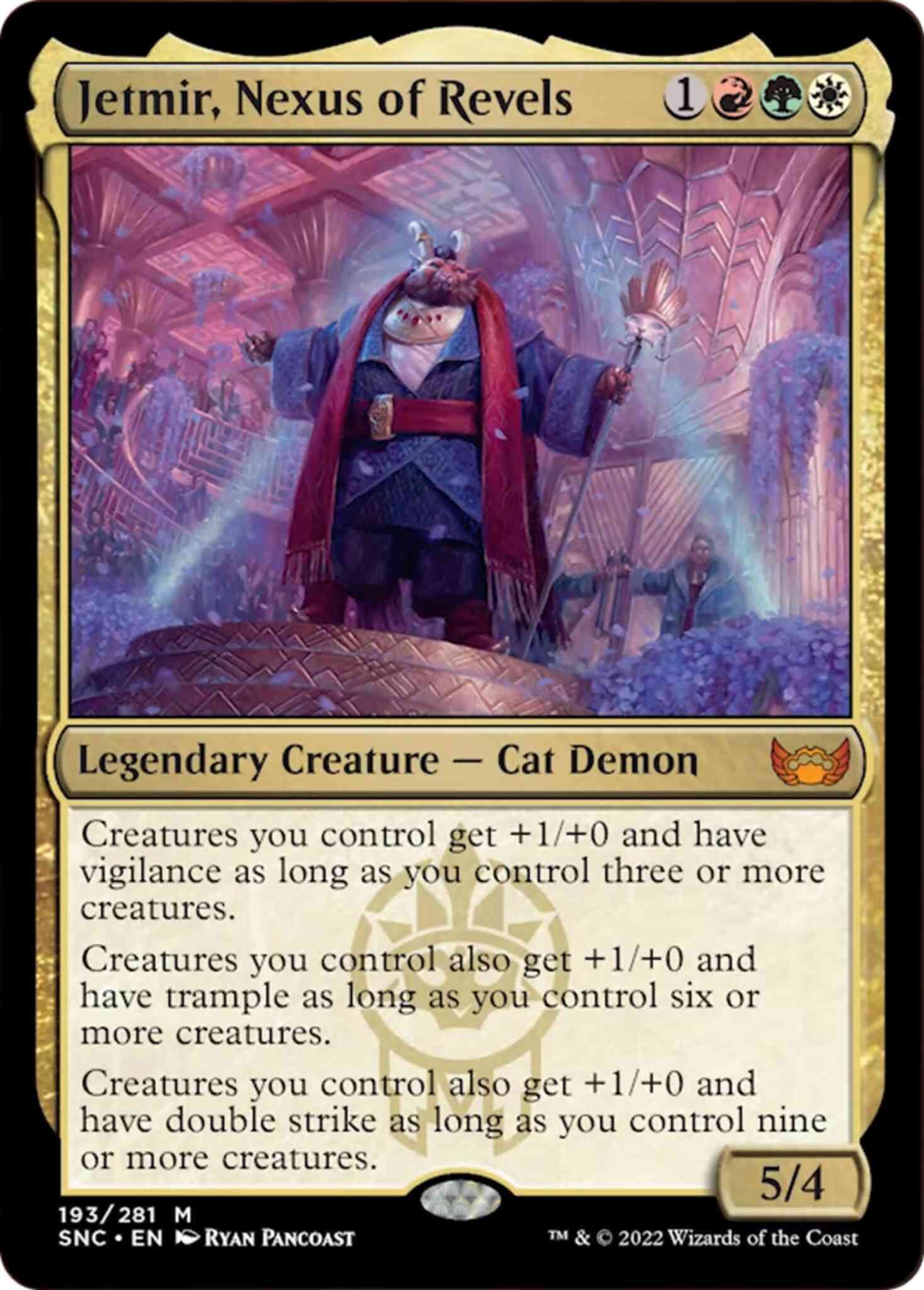Jetmir, Nexus of Revels [193] [Streets of New Capenna] [Non-Foil