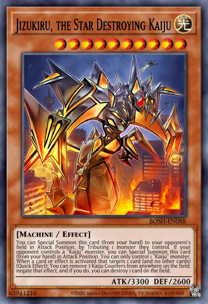 Jizukiru, the Star Destroying Kaiju - SR10-EN014 - Common - 1st Edition