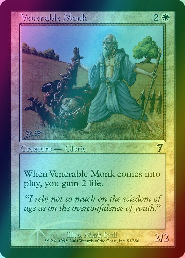 Venerable Monk [53x] [Seventh Edition] [Foil]