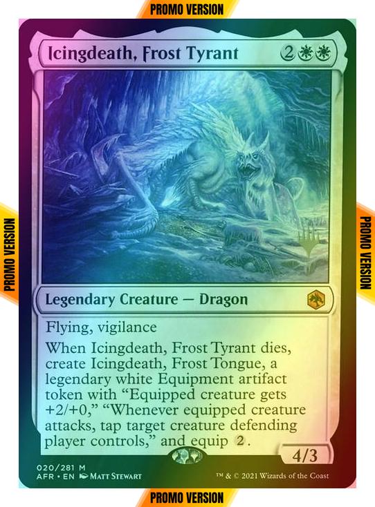 Icingdeath, Frost Tyrant [Promo Pack] [20p] [Adventures in the Forgotten Realms Promos] [Foil]
