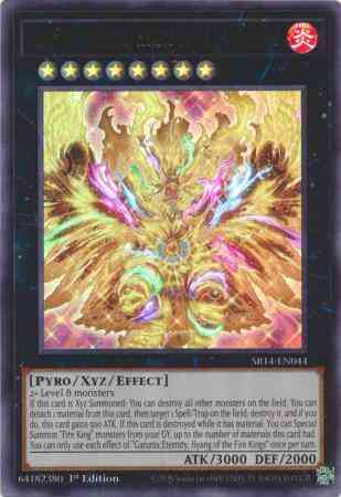 Garunix Eternity, Hyang of the Fire Kings - SR14-EN044 - Ultra Rare - 1st Edition