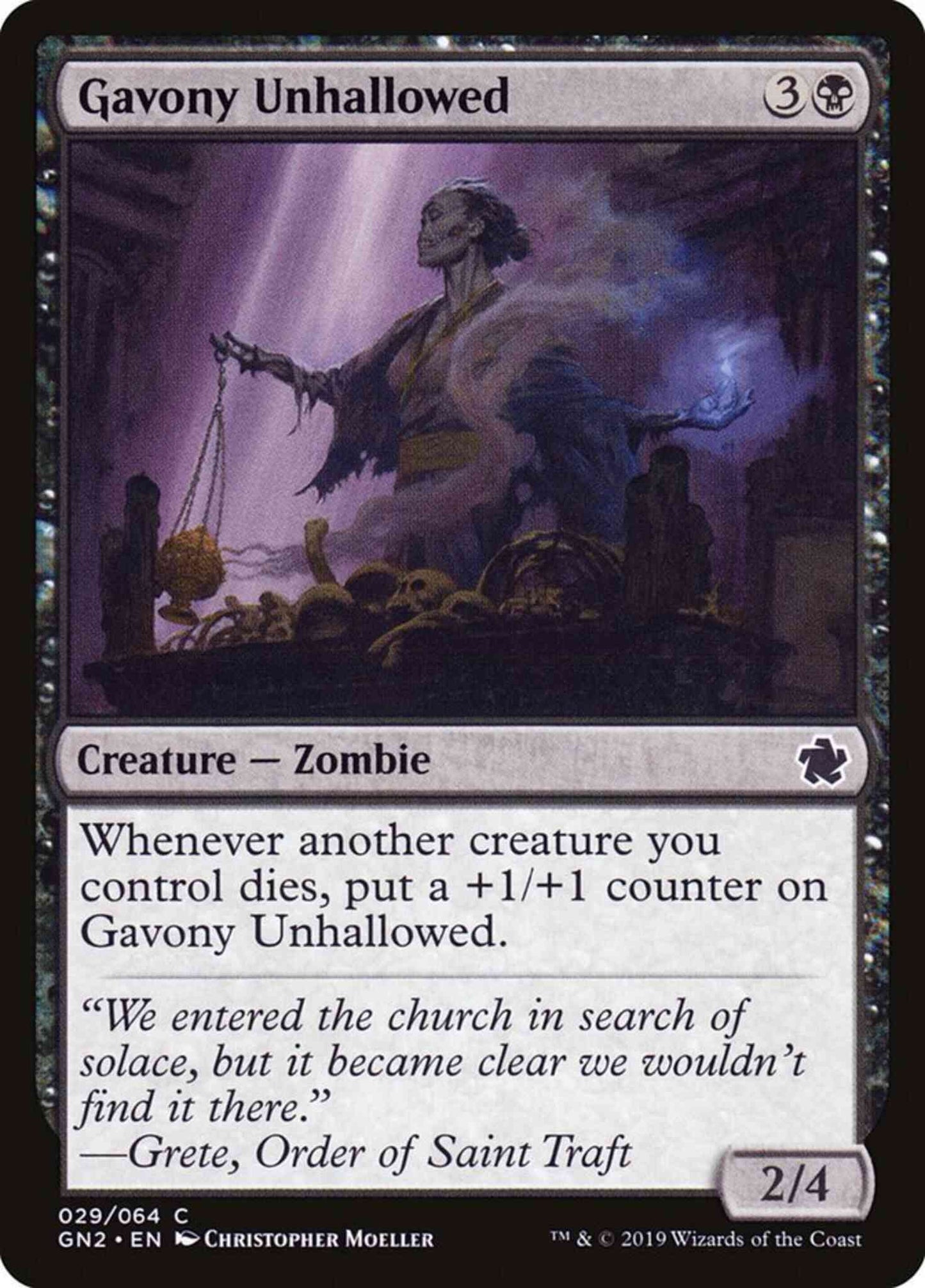 Gavony Unhallowed [29] [Game Night 2019] [Non-Foil]