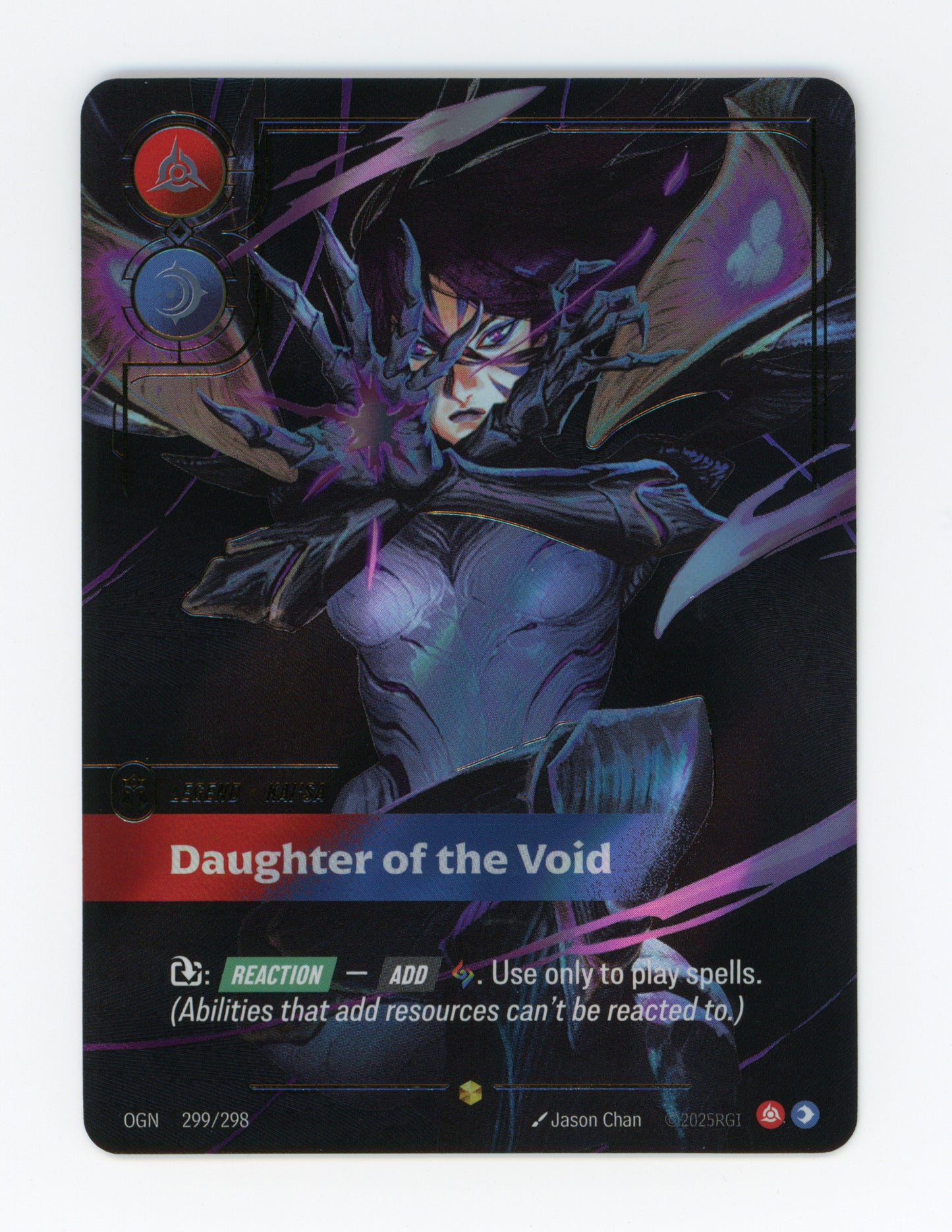 Daughter of the Void (Kai'Sa) — Overnumbered|Foil — ID 19198