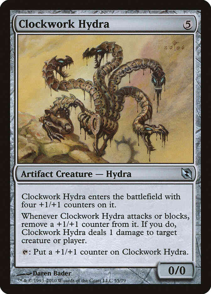 Clockwork Hydra [55] [Duel Decks: Elspeth vs. Tezzeret] [Non-Foil]