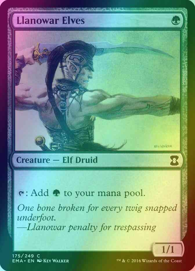 Llanowar Elves [175] [Eternal Masters] [Foil]