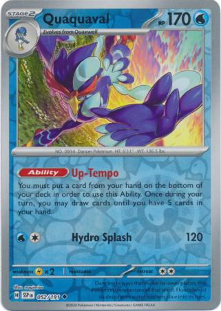 Quaquaval - 052/191 - Uncommon [sv08-052] [Reverse Holo]