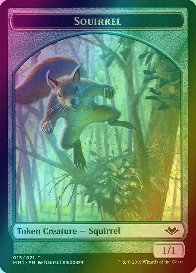 Squirrel Token [15] [Modern Horizons Tokens] [Foil]