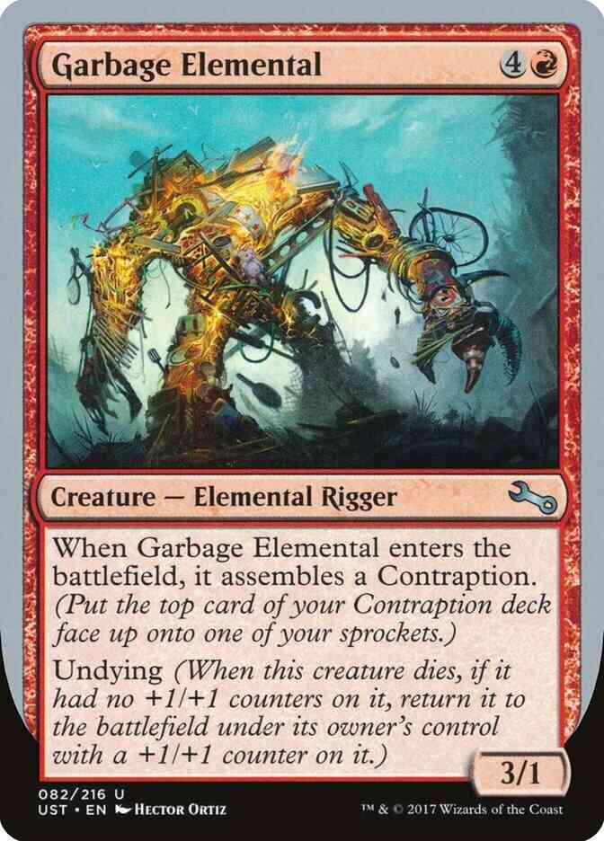 Garbage Elemental [82b] [b] [Unstable] [Non-Foil]
