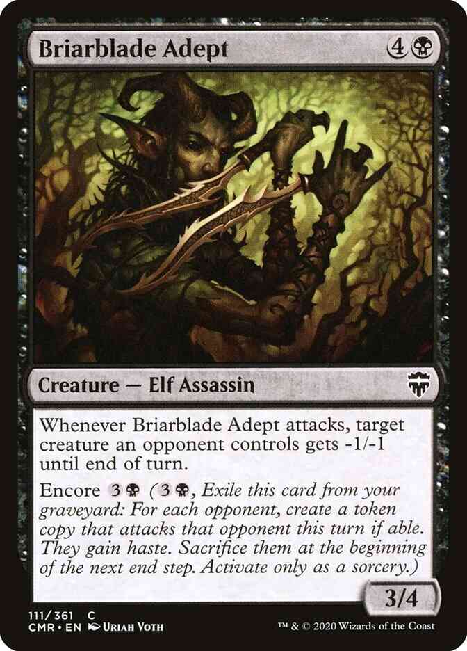 Briarblade Adept [111] [Commander Legends] [Non-Foil]
