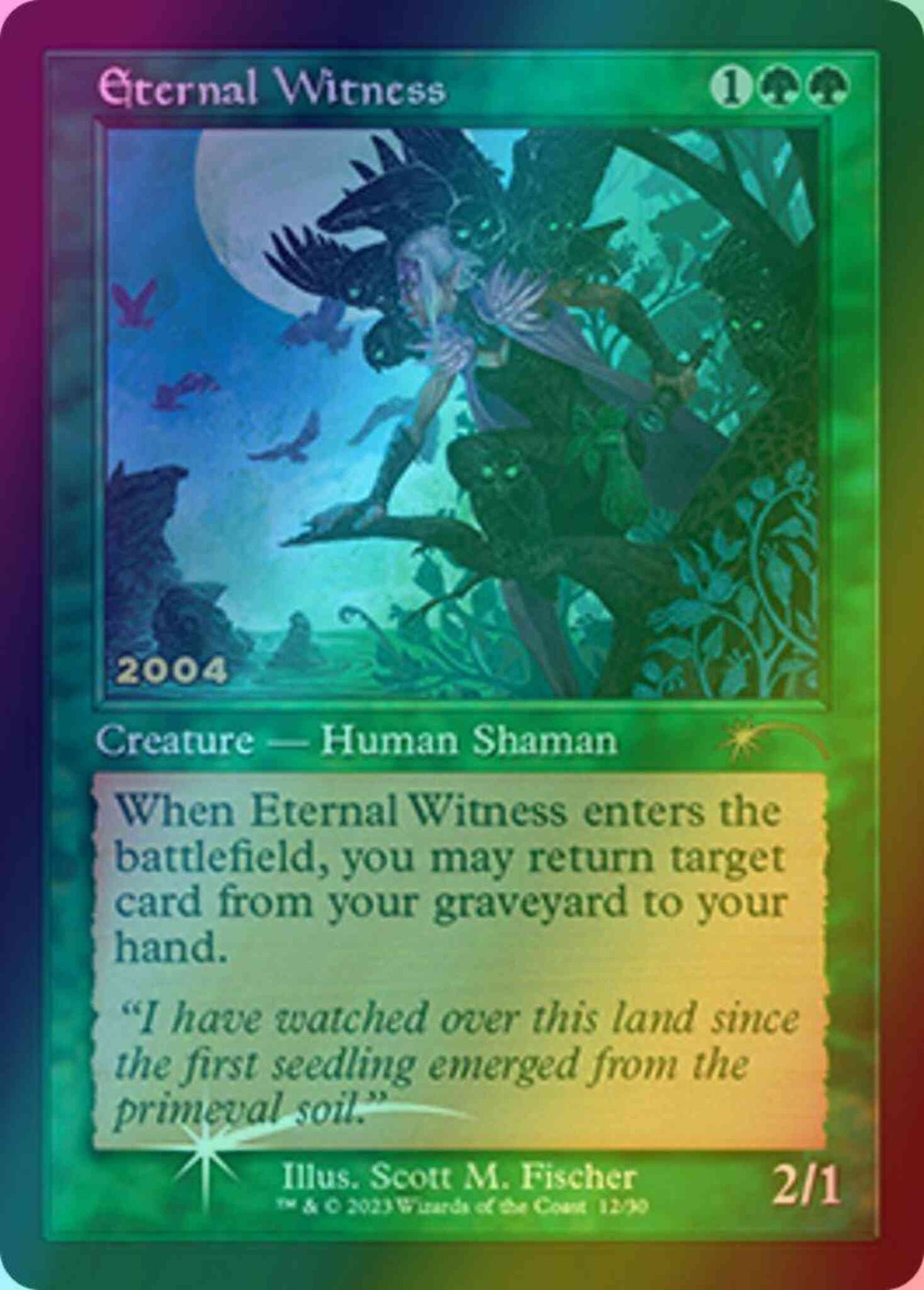 Eternal Witness [12] [Retro Frame] [30th Anniversary Promos] [Foil]