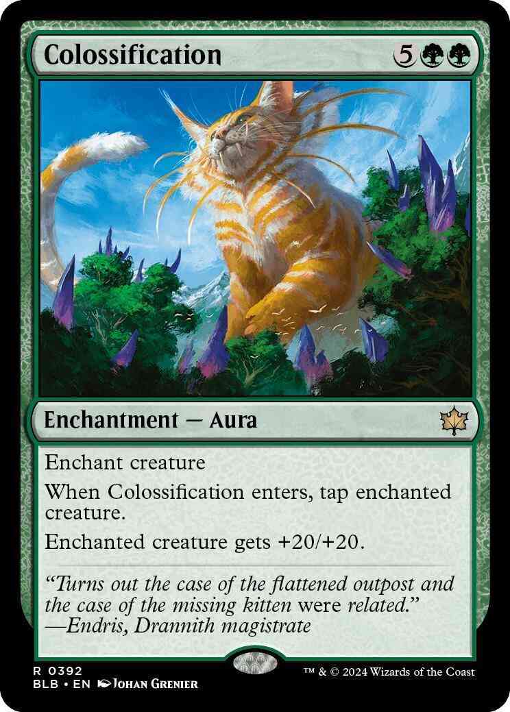 Colossification [392] [Starter Kit Exclusive] [Bloomburrow] [Non-Foil]