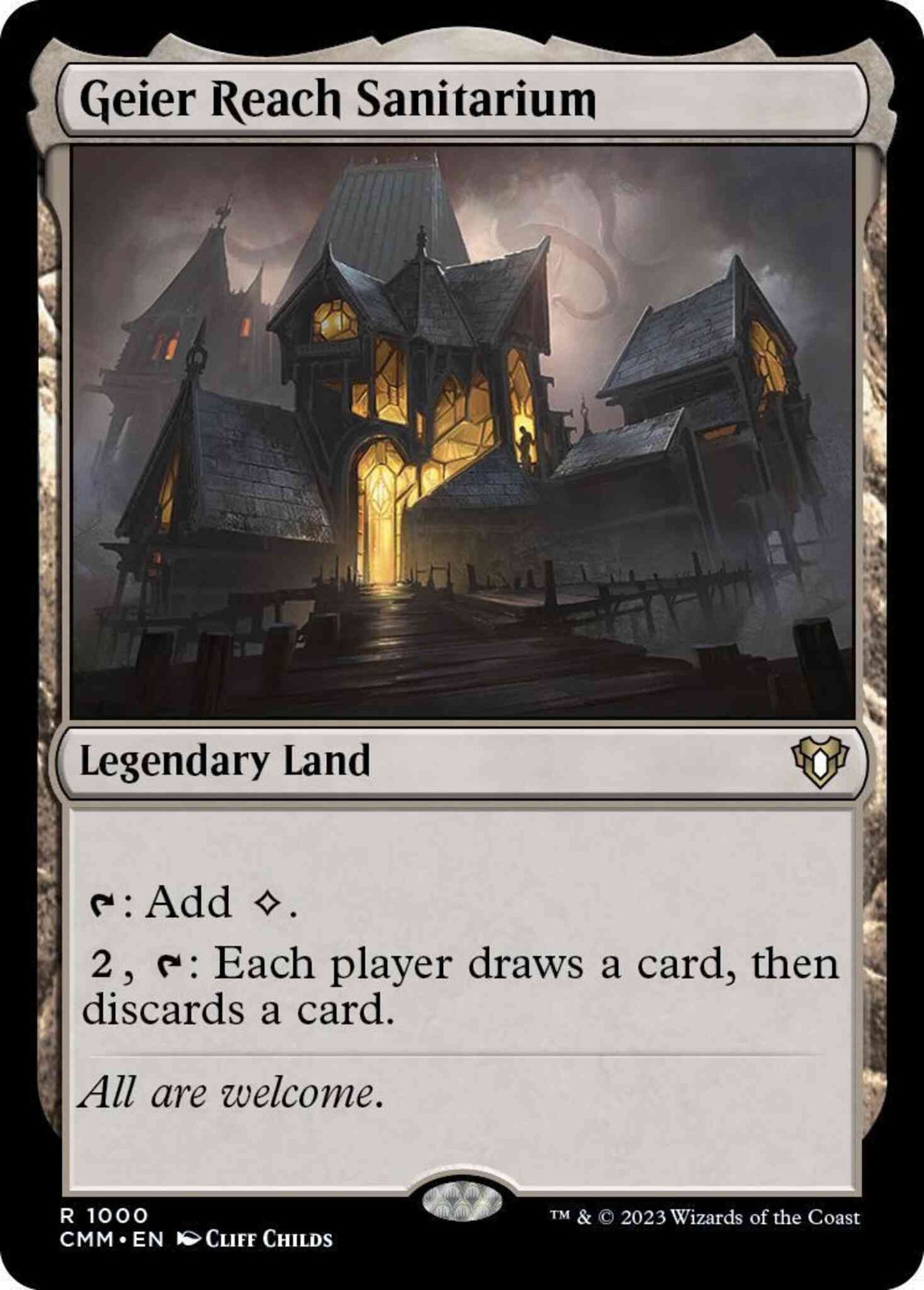 Geier Reach Sanitarium [1000] [Commander Masters] [Non-Foil]
